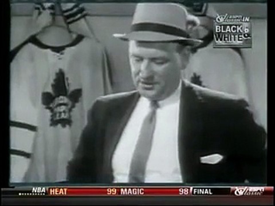 1959 Stanley Cup Finals Montreal Canadiens and Toronto Mapleleafs