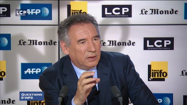 François Bayrou, invité de Questions d'info sur LCP - 030615
