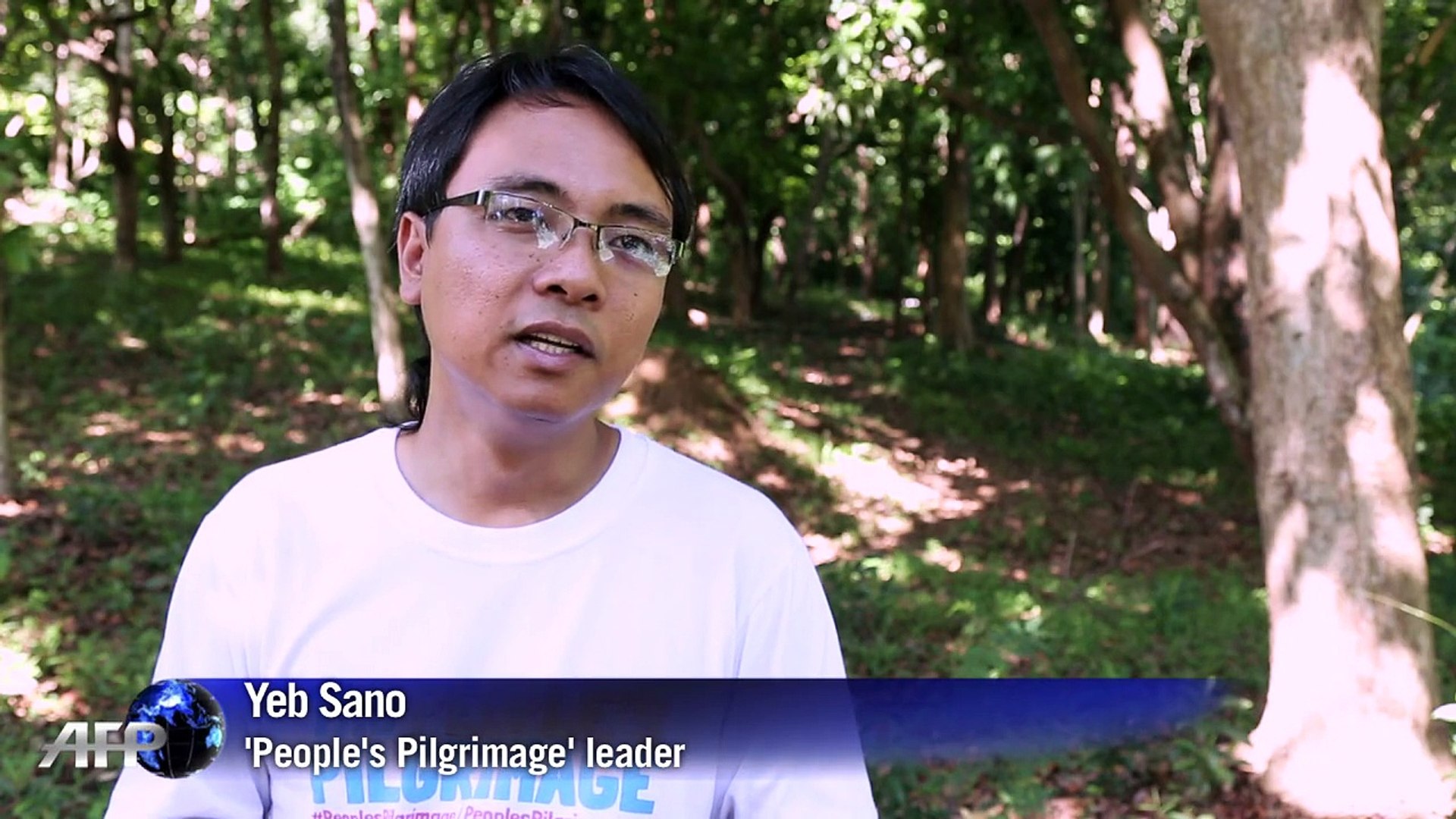 ⁣Philippine climate campaigner launches global pilgrimage