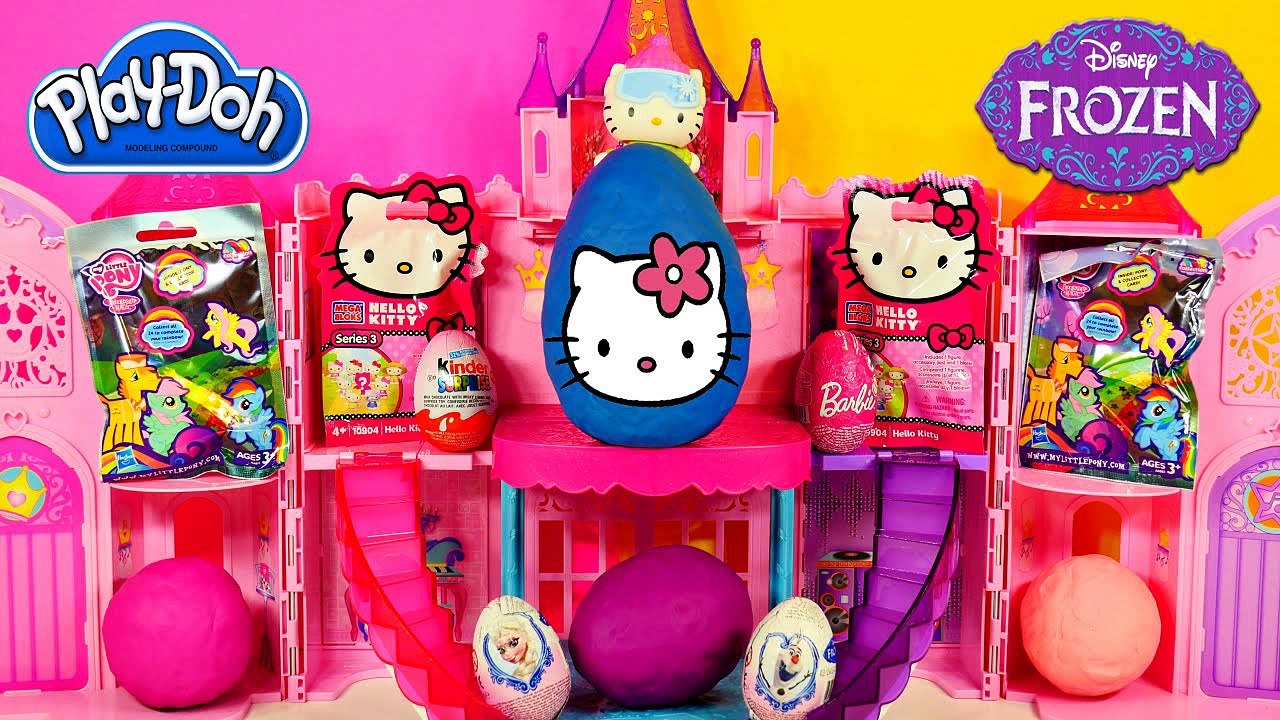 SURPRISE STOCKING Frozen - Play Doh Disney Princess Despicable Me Shopkins Minnie Mouse Eg