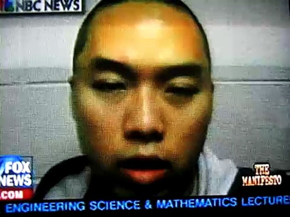 Virginia Tech Shooting - Cho Speaks
