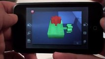 Blox! iPhone & iPod Touch 3D Brick and Modeling App Preview 2 (It's like Lego for your iPhone!)