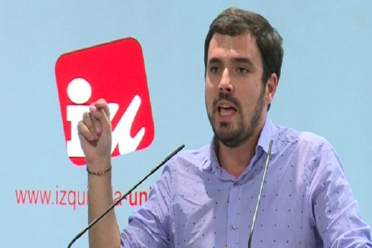 Garzón defiende un gobierno de unidad popular
