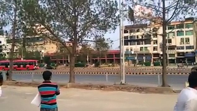 Exclusive Footage of PM Nawaz Sharif and CM Shehbaz Sharif Metro Bus Protocol at the time of its Launch