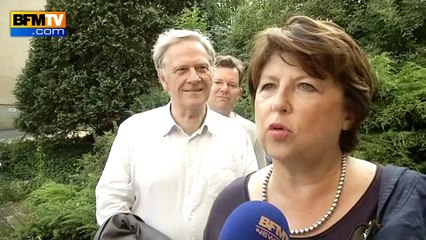 Martine Aubry au Congrès du Parti socialiste: "Nous sommes là pour que ce qui a été voté soit appliqué"