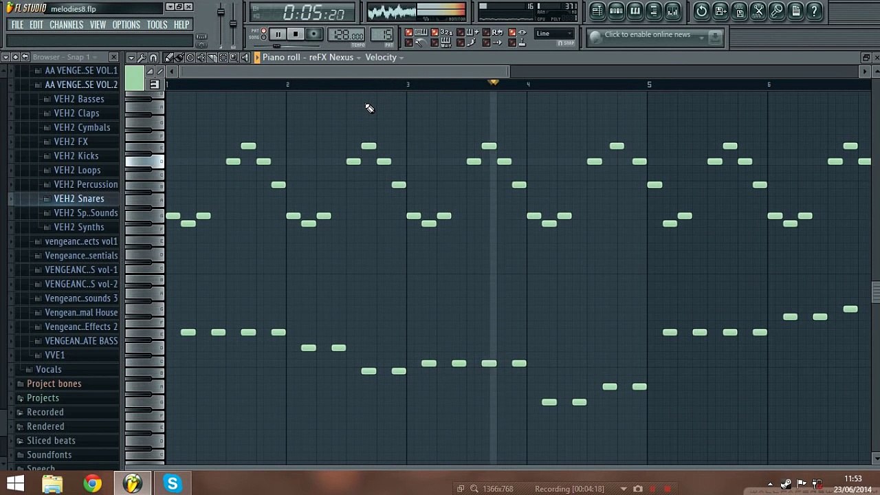 54 Progressive House / EDM melodies (FL Studio)