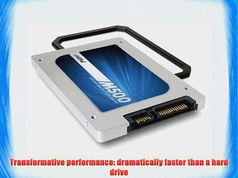 Crucial M500 960GB SATA 2.5-Inch 7mm (with 9.5mm adapter) Internal Solid State Drive CT960M500SSD1
