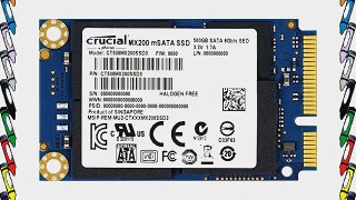 Crucial MX200 500GB mSATA Internal Solid State Drive - CT500MX200SSD3