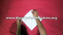 How To Fold Napkins - Crown Fold (Napkin Folding)