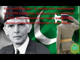 Pakistan political history from 1947 to 2013 by Read Daily