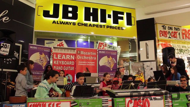 Mozartini Orchestra Performs Tik Tok @ JB Hi-Fi Werribee