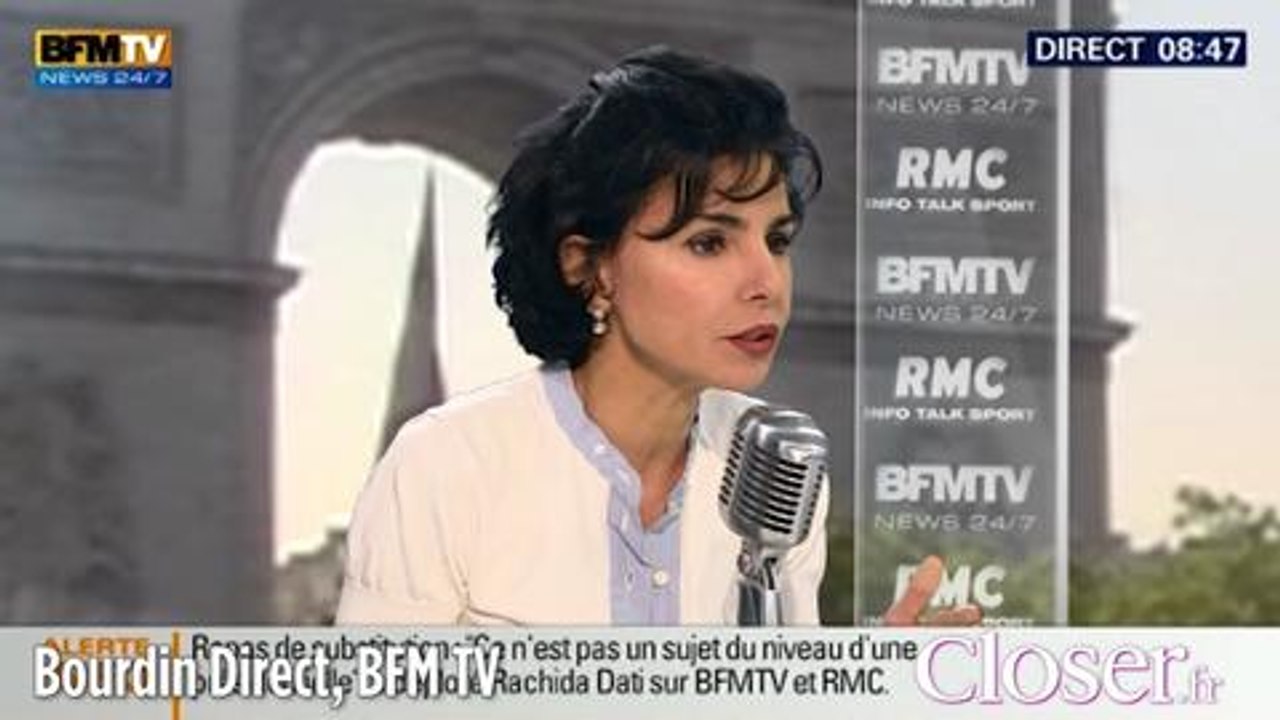 Bourdin Direct : Rachida Dati n'aime pas les "sketchs" de Sarkozy