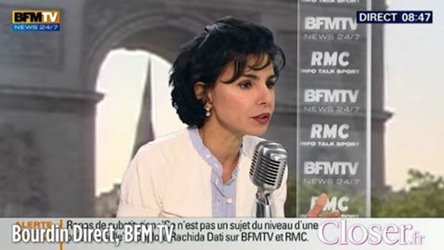 Bourdin Direct : Rachida Dati n'aime pas les sketchs de Sarkozy