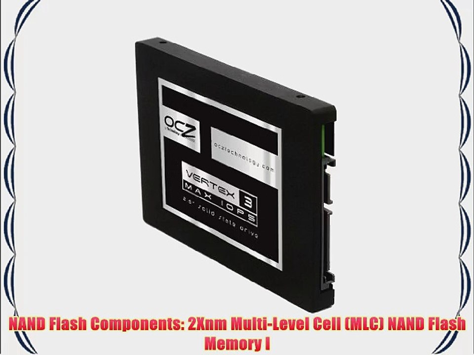 OCZ? Vertex 3 Max IOPS 240GB SATA 6Gb/s? VTX3MI-25SAT3-240G 2.5 Solid State Drive (SSD) with