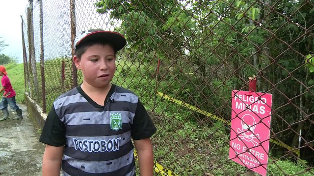 Colombie: des mines antipersonnel sur le chemin de l'école