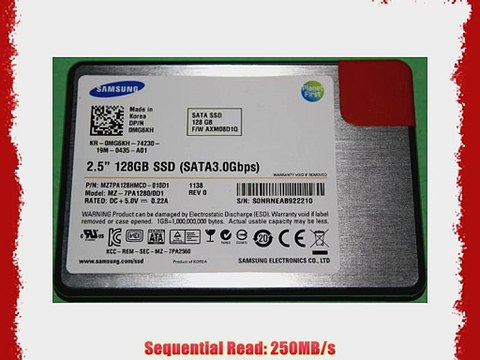 Samsung PM810 Series 128 GB SSD SATA2 2.5 Solid State Drive
