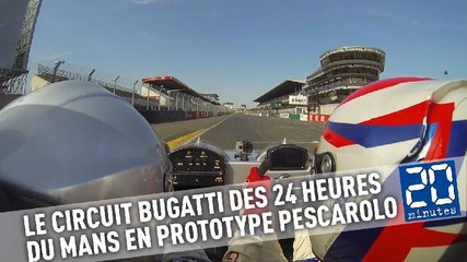 Tải video: 24 Heures du Mans: Un tour du circuit Bugatti en prototype Pescarolo