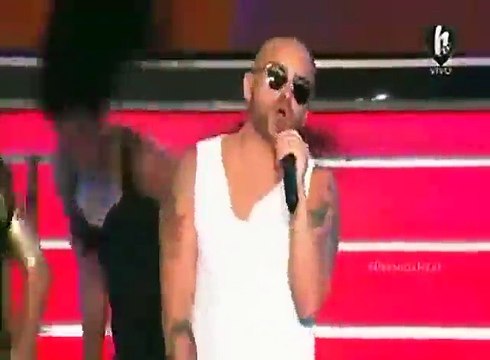 Heat Latin Music Awards: Chino & Nacho se lucieron con Farruko