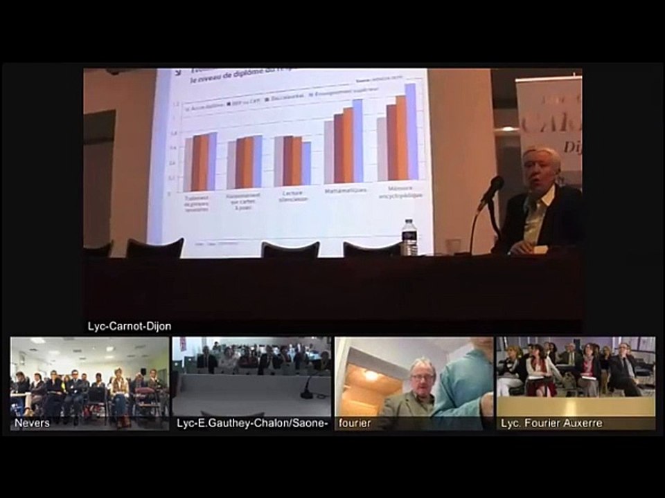 Conférence de Catherine Moisan : Comment bien évaluer notre système éducatif ?