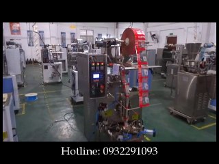 Máy đóng gói thạch, sữa chua vào túi bóng tự động