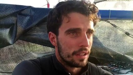 A.Prat - 30ème : "Je n'ai pas été très bon sur le dernier bord de spi"