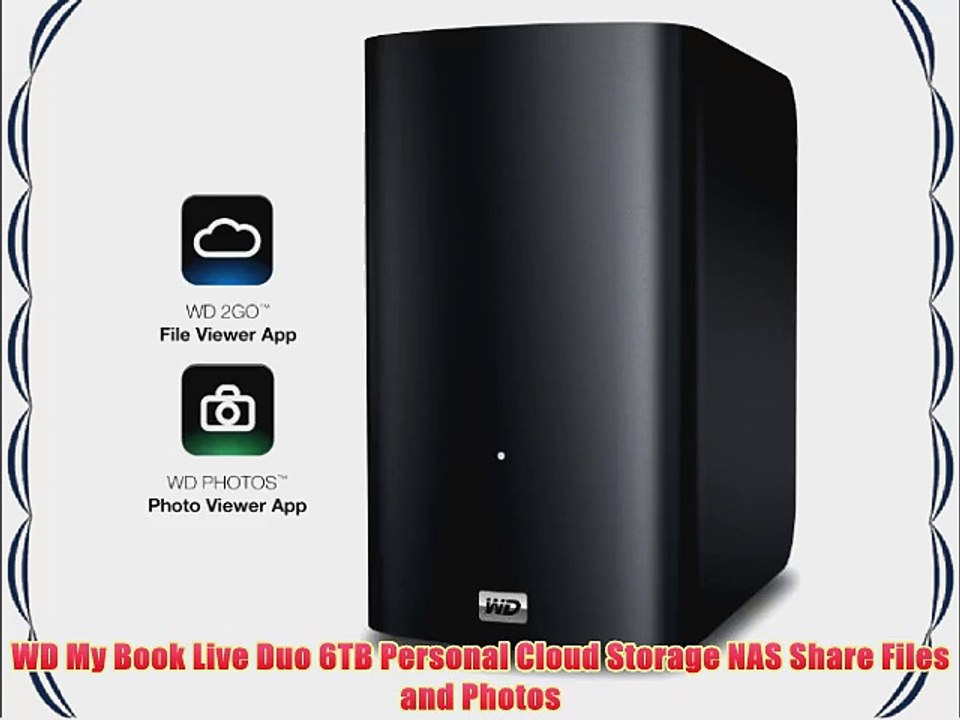 Wd My Book Live Duo 6tb Personal Cloud Storage Nas Share Files And Photos Video Dailymotion