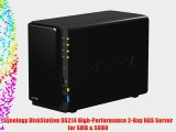 Synology DiskStation DS214 High-Performance 2-Bay NAS Server for SMB