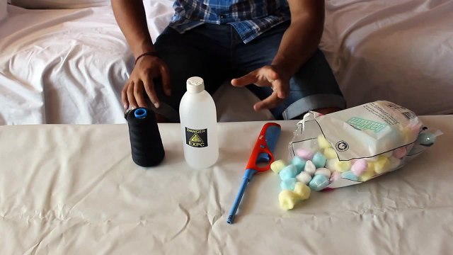 Cómo hacer bolas de fuego frías - Fuego que no quema (Experimentos Caseros)