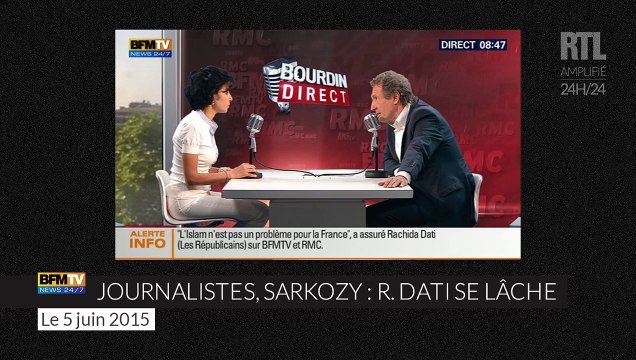 Rachida Dati se lâche sur Nicolas Sarkozy et des petits merdeux de journalistes