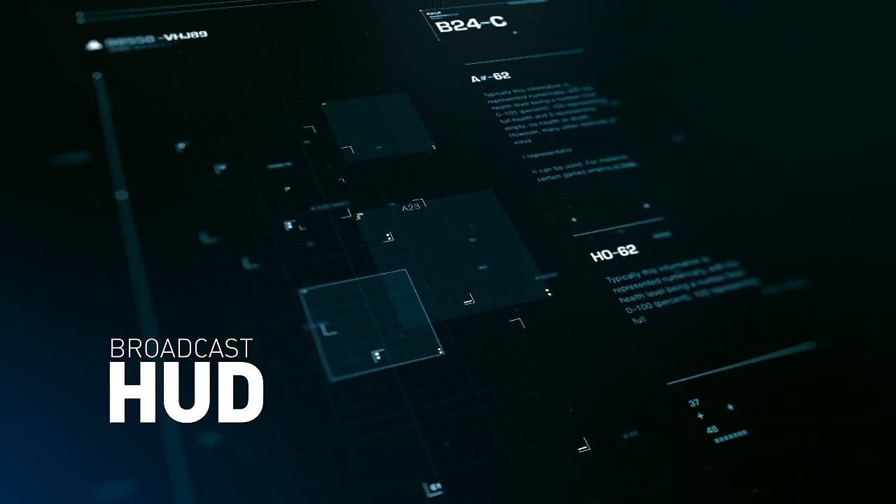 After Effects Project Files - Broadcast HUD - VideoHive 10251206