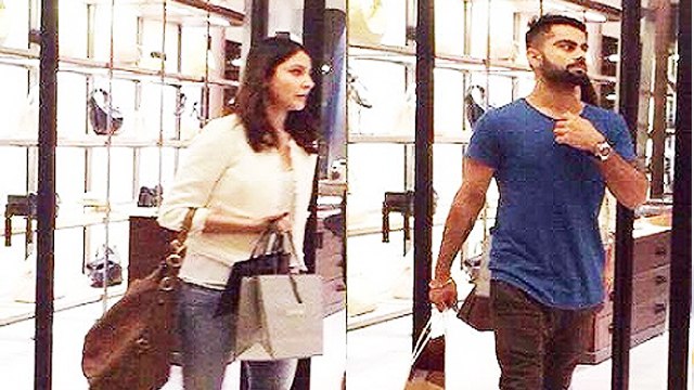 Anushka Sharma & Virat Kohli CAUGHT Shopping In Delhi