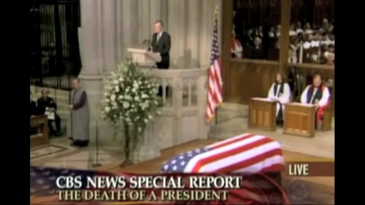 George HW Bush - Laughs at JFK Conspiracy Theorists