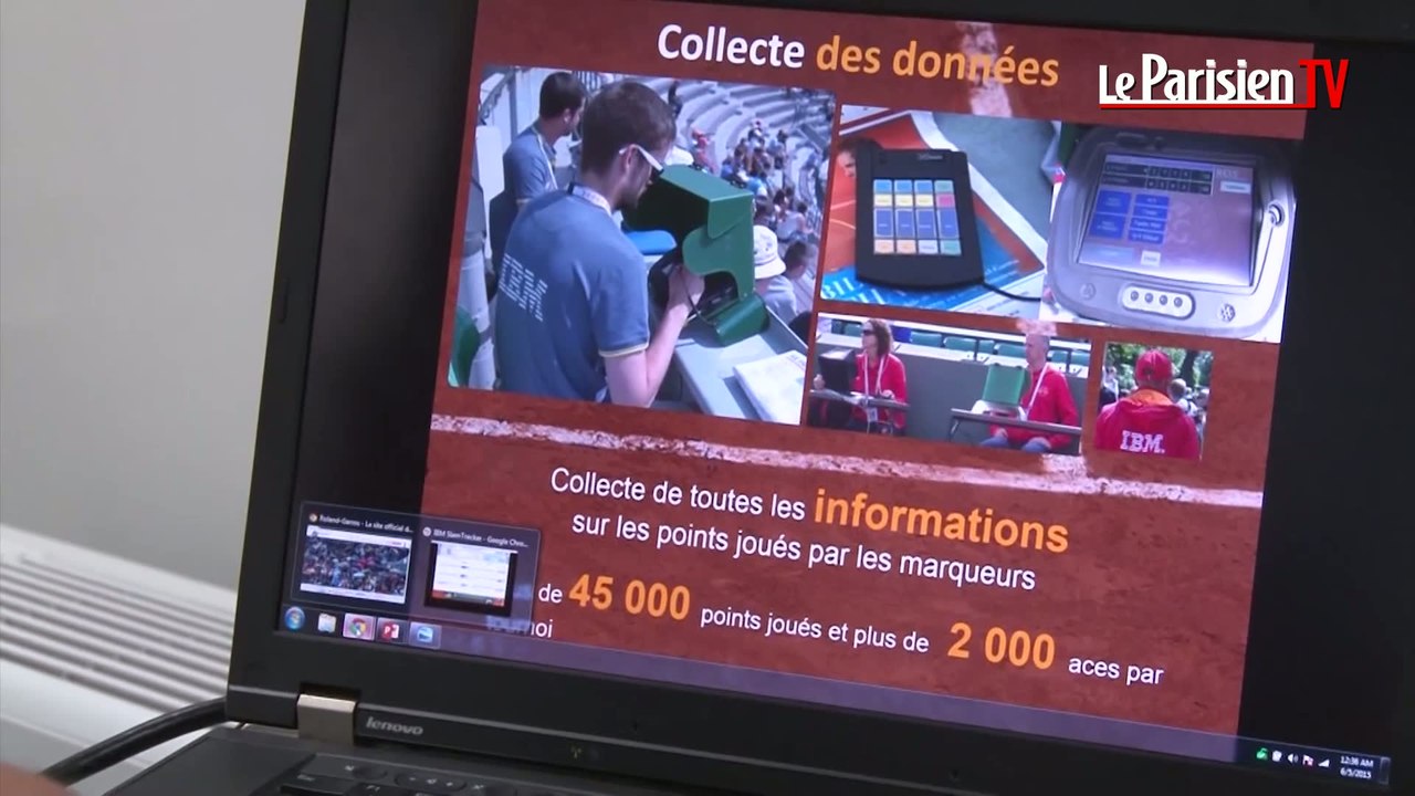 Dans les coulisses informatiques de Roland-Garros