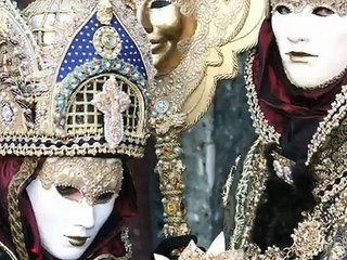 Carnaval de Venise 2010 : Masques "l'Or et l'Argent"