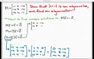 Eigenvectors of a 3x3 matrix