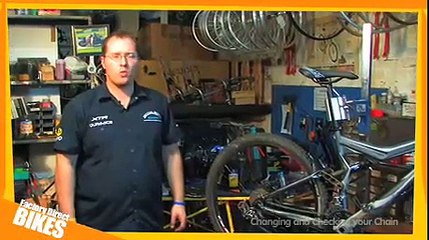 How to change a bicycle chain
