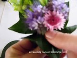 Hoe maak je een corsage, corsage zelf maken bloemschikken creatief