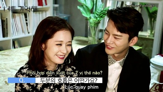 [JVNFC_Vietsub] Remember You Jang Nara & Seo InGuk Interview