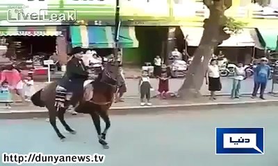 Man Experiences Brutal Side Of Horse-Riding