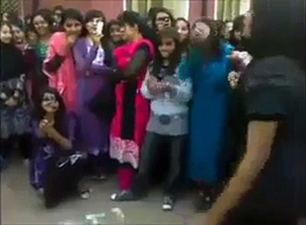Girls Dancing in Lahore College