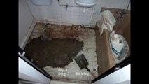 Re-waterproofing bath/toilet floor - Singapore HDB flat