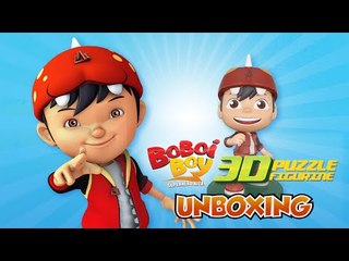 BoBoiBoy 3D Figurine Unboxing