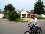 My little moped (motorized bicycle)