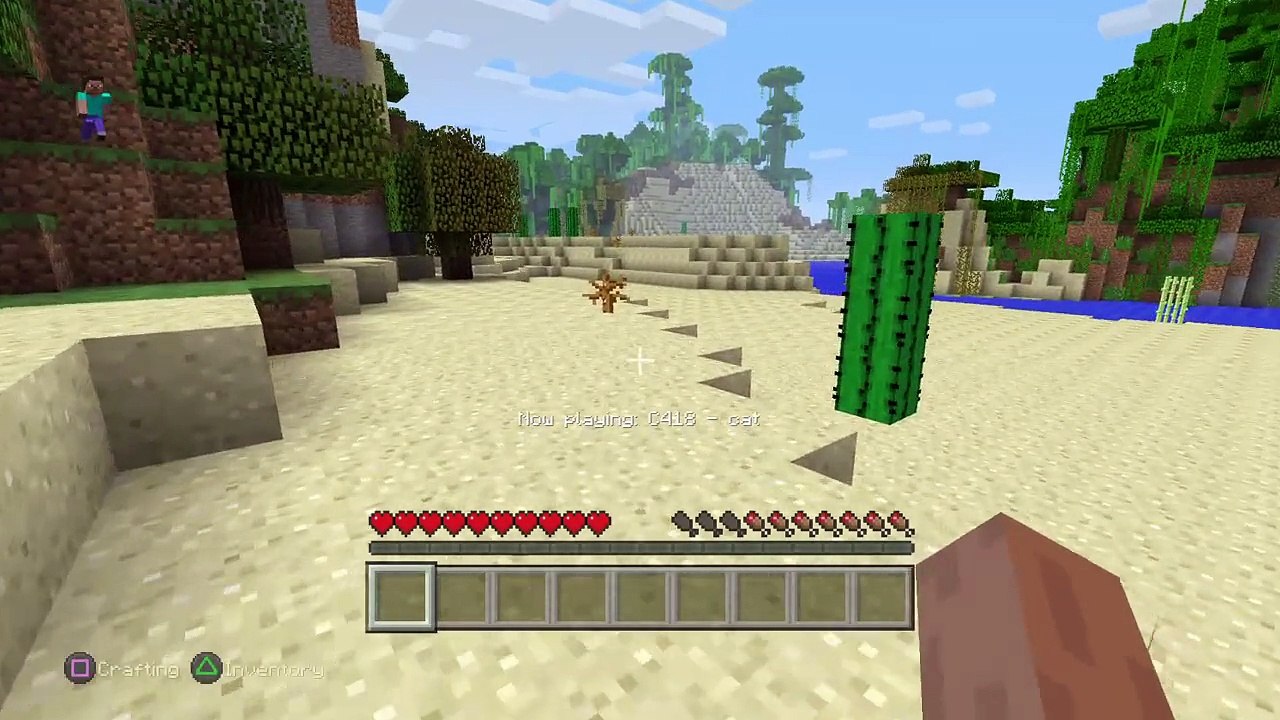 Having fun  and building a home and diamonds minecraft