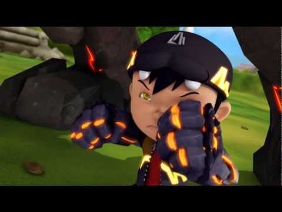 Kemunculan Pertama BoBoiBoy Gempa! HD