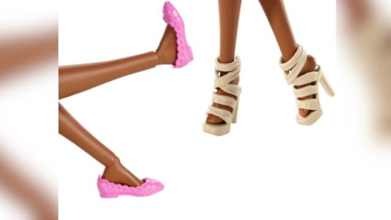 Barbie redesign lets the doll finally wear flats