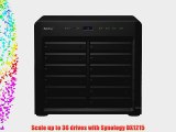 Synology America DiskStation 12-Bay Diskless Network Attached Storage NAS (DS3615xs)