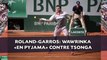 Roland-Garros: Wawrinka «en pyjama» contre Tsonga