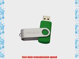 KOOTION?10Pcs USB 2.0 Flash Drive Memory Stick Fold Storage New Design Easy to Carry (8G green)