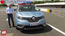 Renault Espace 5 (2015) : assistance de freinage - Coup de coeur AutoMoto